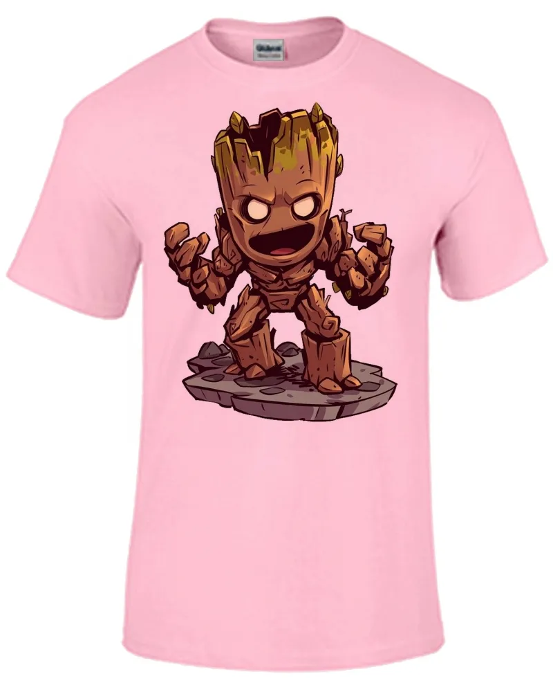 Camiseta adulto ou infantil Groot vingadores guardioes galaxia Imagem