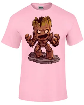 Camiseta adulto ou infantil Groot vingadores guardioes galaxia