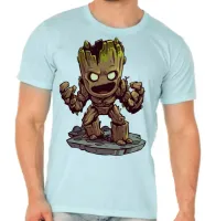 Camiseta adulto ou infantil Groot vingadores guardioes galaxia - Foto 2