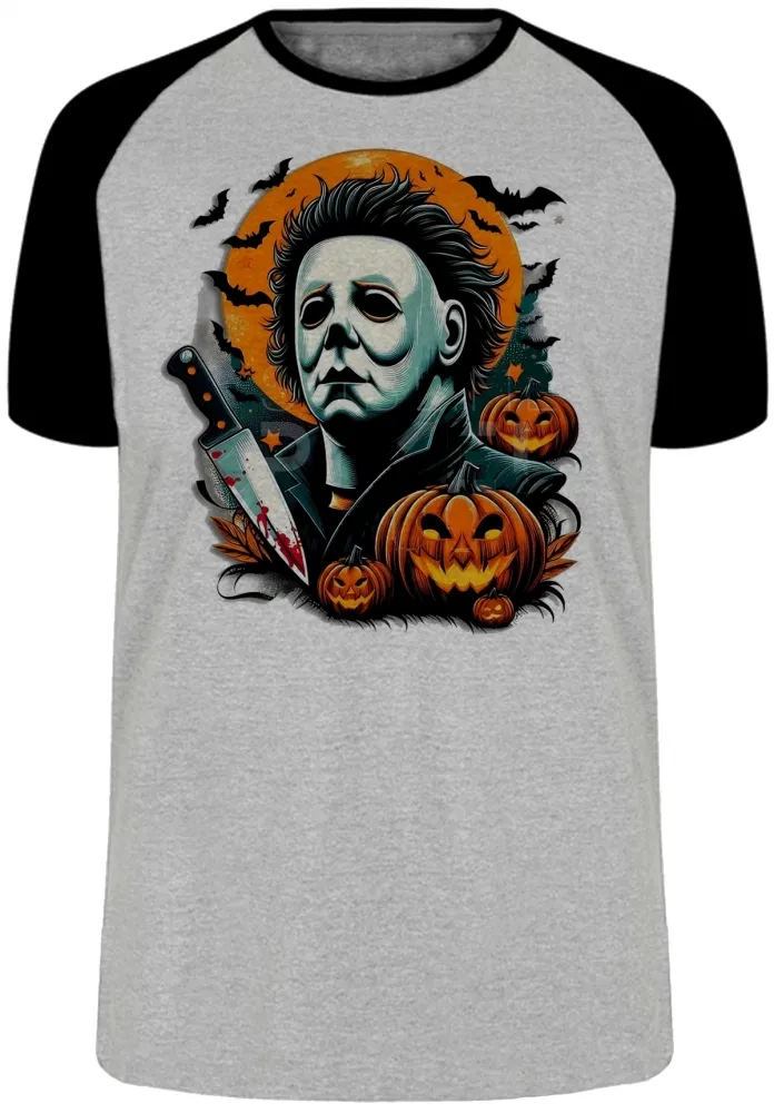 Camiseta adulto ou infantil halloween filme de terror Imagem