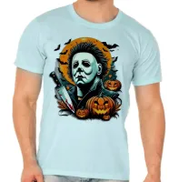 Camiseta adulto ou infantil halloween filme de terror - Foto 4