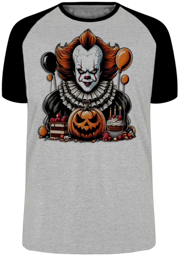 Camiseta adulto ou infantil It a coisa palhaço terror Imagem