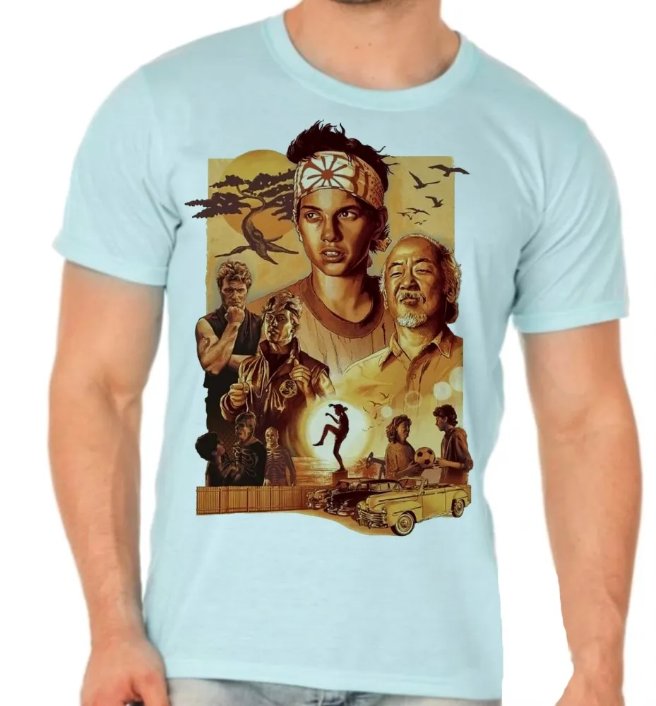 Camiseta adulto ou infantil Karate kid filme antigo