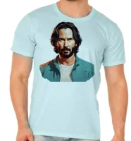 Camiseta adulto ou infantil keanu reeves john wick ator - Foto 2
