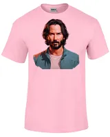 Camiseta adulto ou infantil keanu reeves john wick ator - Foto 5