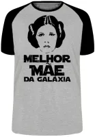 Camiseta adulto ou infantil Melhor Mãe Leia star wars princesa - Foto 4