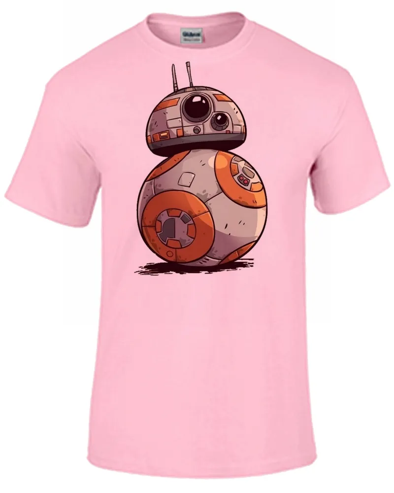 Camiseta adulto ou infantil Star wars bb8 robo darth vader