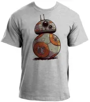 Camiseta adulto ou infantil Star wars bb8 robo darth vader - Foto 3