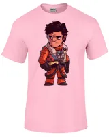 Camiseta adulto ou infantil Star wars piloto Poe Dameron - Foto 5