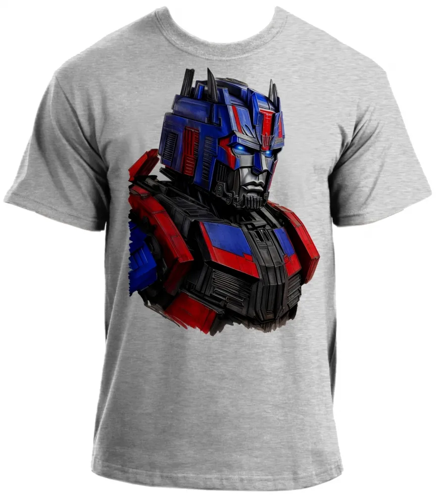 Camiseta adulto ou infantil Transformers optimus prime