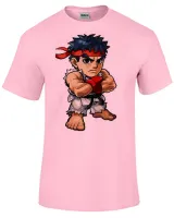 Camiseta adulto ou infantil Ryu Karate Street Fighter jogo antigo - Foto 5