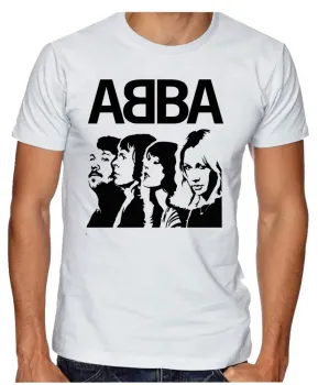 Camiseta adulto ou infantil Abba banda rock antiga - Foto 2