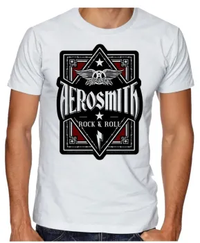 Camiseta adulto ou infantil Aerosmith banda rock antiga - Foto 2