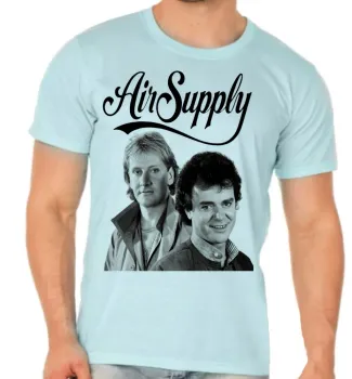 Camiseta adulto ou infantil Airsupply banda rock antiga - Foto 2