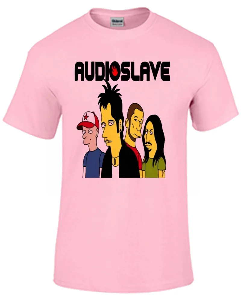 Camiseta adulto ou infantil audioslave simpsons banda rock Imagem