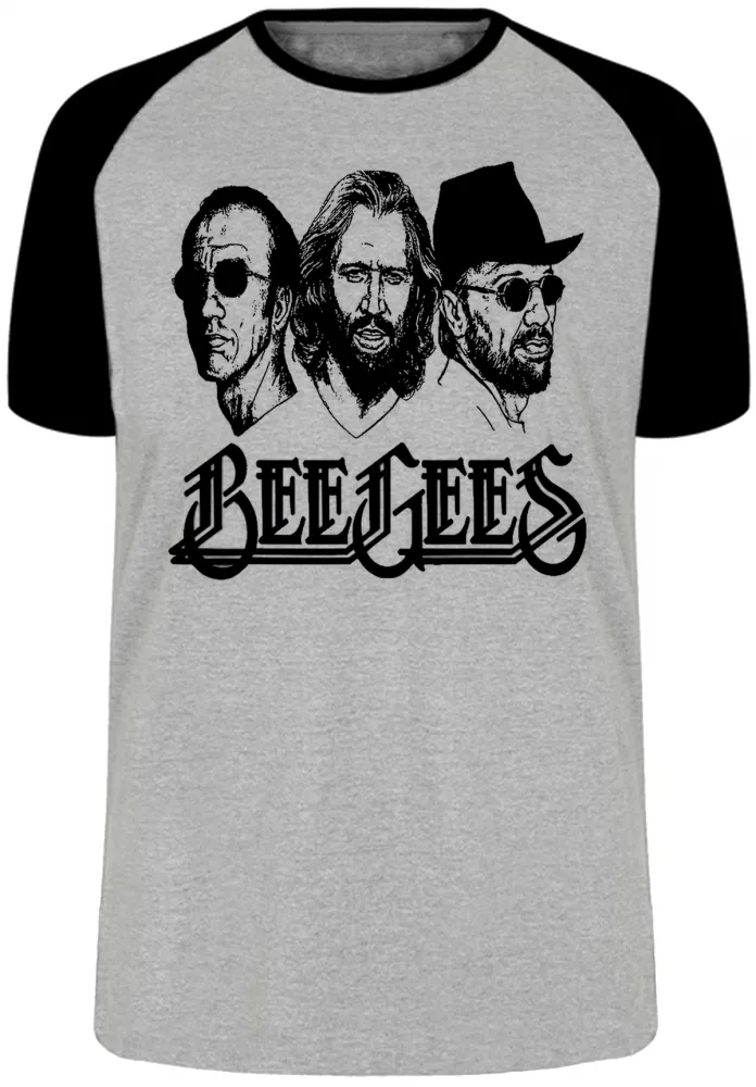 Camiseta adulto ou infantil Beegees banda rock antiga