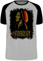Camiseta adulto ou infantil Boa Marley reggae - Foto 5