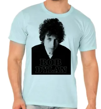 Camiseta adulto ou infantil Bob Dylan musica rock antigo