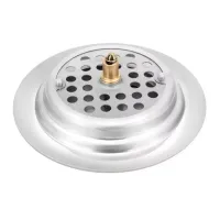 Ralo Inteligente 10x 10 Click Redondo Banheiro Inox 10cm  - Foto 3