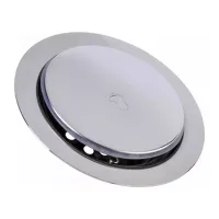 Ralo Inteligente 10x 10 Click Redondo Banheiro Inox 10cm  - Foto 5