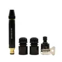 Kit 3 Em 1 Bico Alta Pressão Para Mangueira + Conector Top - Foto 5