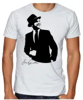 Camiseta adulto ou infantil frank Sinatra cantor classico - Foto 2