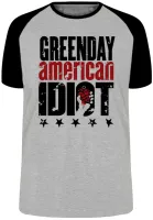 Camiseta adulto ou infantil Green day american idiot rock - Foto 4