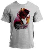 Camiseta adulto ou infantil Michael Jackson Chapéu Pop - Foto 3
