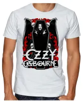 Camiseta adulto ou infantil Ozzy ozbourne Black Sabbath - Foto 5