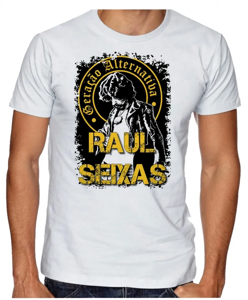Camiseta adulto ou infantil Raul Seixas rock musica cantor Imagem