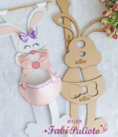 G1.842 Gabarito de Moldes  em MDF Goelho Guloso - Porta treco - Foto 2