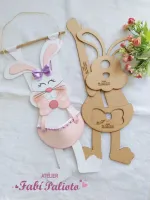 G1.842 Gabarito de Moldes  em MDF Goelho Guloso - Porta treco - Foto 4