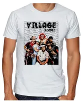 Camiseta adulto ou infantil Vilage People banda antiga - Foto 2