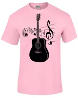 Camiseta adulto ou infantil Violão musica musico artista - Foto 5