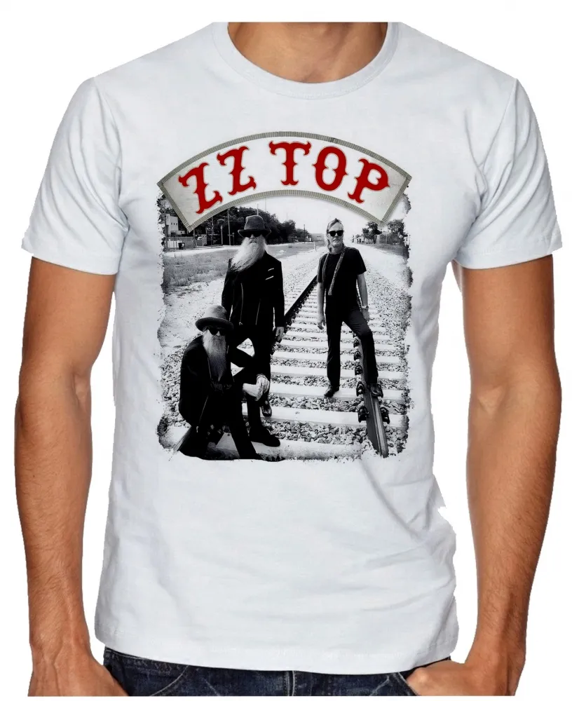 Camiseta adulto ou infantil ZZ top banda rock antiga