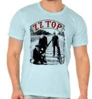 Camiseta adulto ou infantil ZZ top banda rock antiga - Foto 5