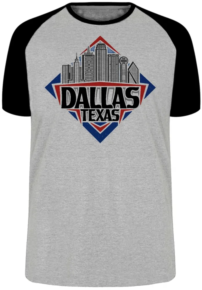 Camiseta adulto ou infantil Dallas Texas lembrança