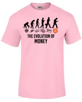 Camiseta adulto ou infantil Evolução Humana Bitcoin - Foto 5