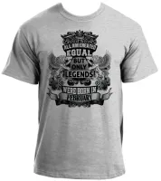 Camiseta adulto ou infantil Fevereiro Aniversário Melhores nasceram - Foto 5