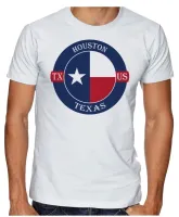Camiseta adulto ou infantil Houston texas lembrança - Foto 2