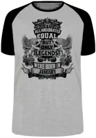 Camiseta adulto ou infantil Janeiro Aniversário Melhores nasceram - Foto 4