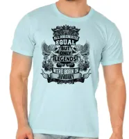 Camiseta adulto ou infantil Janeiro Aniversário Melhores nasceram - Foto 5