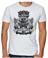 Camiseta adulto ou infantil Julho Aniversário Melhores nasceram - Foto 2