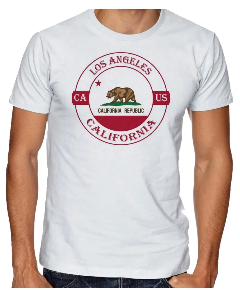 Camiseta adulto ou infantil Los Angeles California Lembrança Imagem