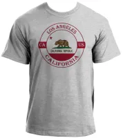 Camiseta adulto ou infantil Los Angeles California Lembrança - Foto 3