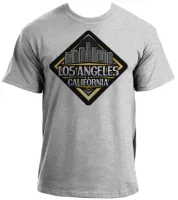 Camiseta adulto ou infantil Los Angeles city California Lembrança - Foto 3
