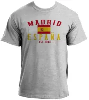 Camiseta adulto ou infantil Madri espanha europa - Foto 3