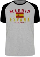 Camiseta adulto ou infantil Madri espanha europa - Foto 4