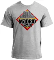 Camiseta adulto ou infantil Madri Espanha lembrança - Foto 3