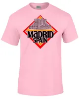 Camiseta adulto ou infantil Madri Espanha lembrança - Foto 5